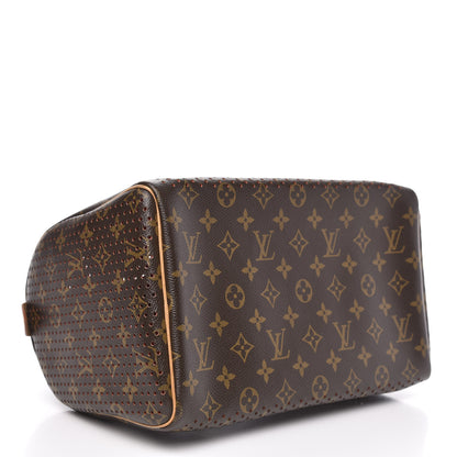 Louis Vuitton Monogram Perforated Speedy 30 Orange 4 of 13