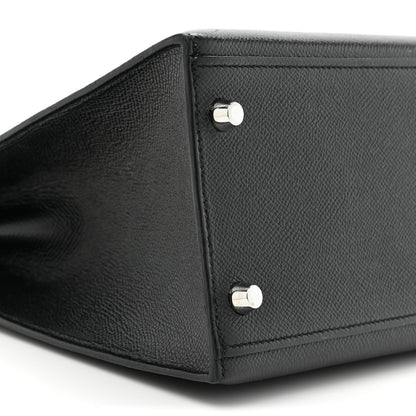 Hermes Epsom Kelly Sellier 32 Black 9 of 16