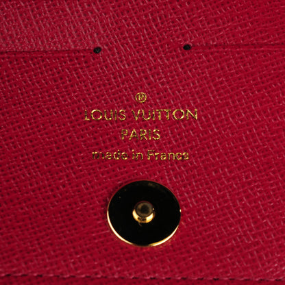 Louis Vuitton Monogram Adele Wallet Fuchsia 6 of 7