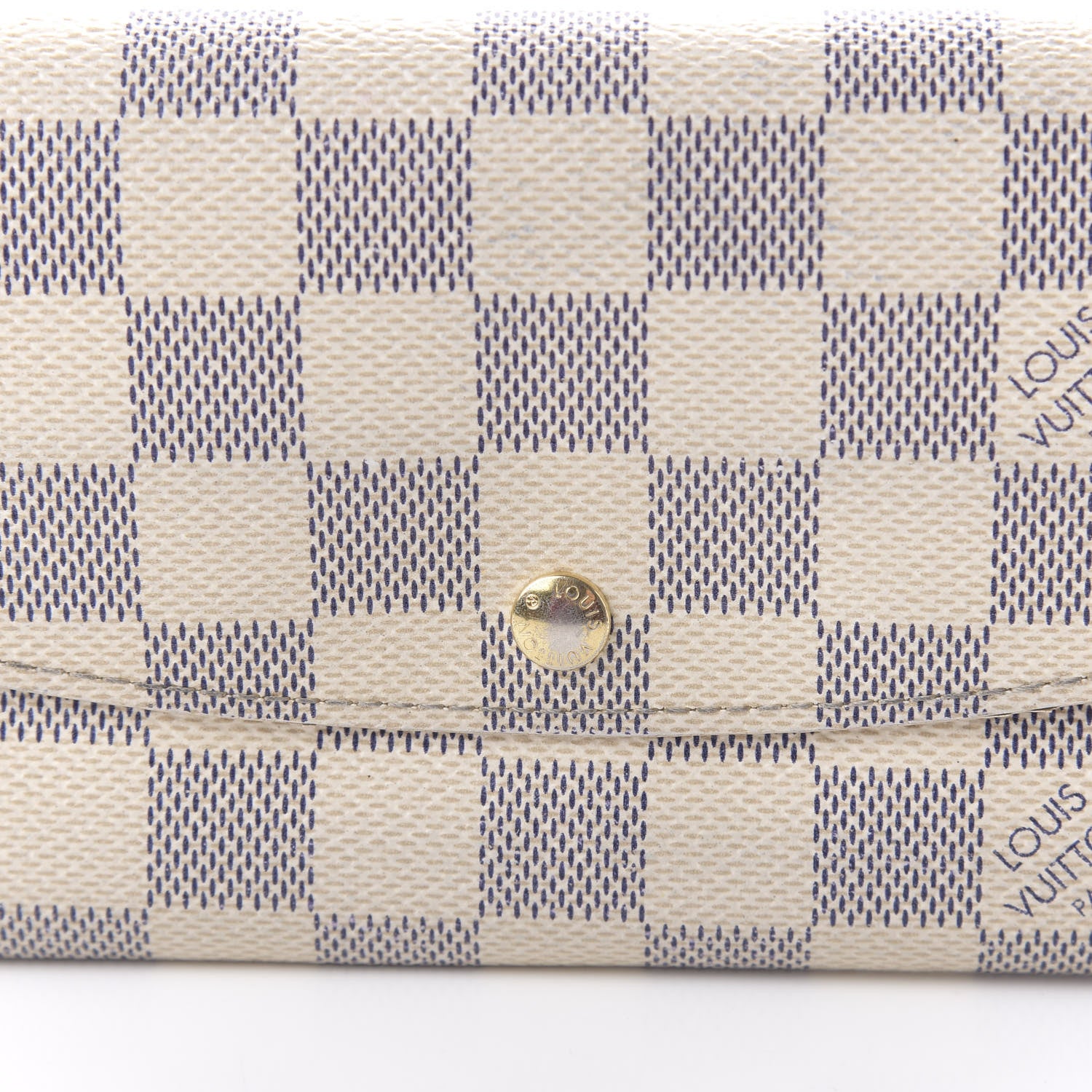 Louis Vuitton Damier Azur Emilie Wallet 8 of 10