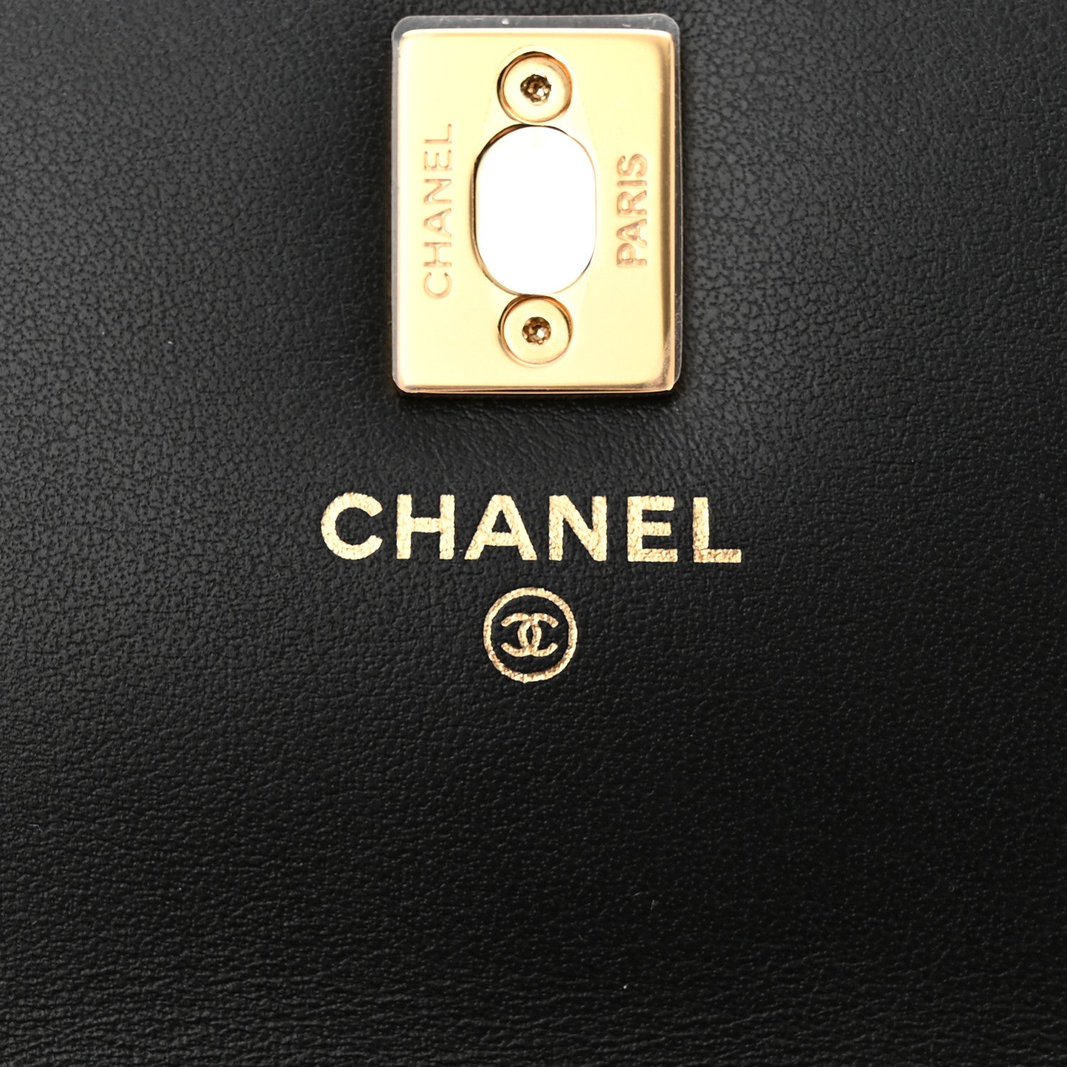 Chanel Shiny Caviar Quilted Flap Charm Wallet On Chain WOC Black 7 of 13