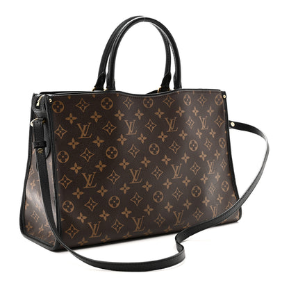 Louis Vuitton Monogram Popincourt MM Black 3 of 9