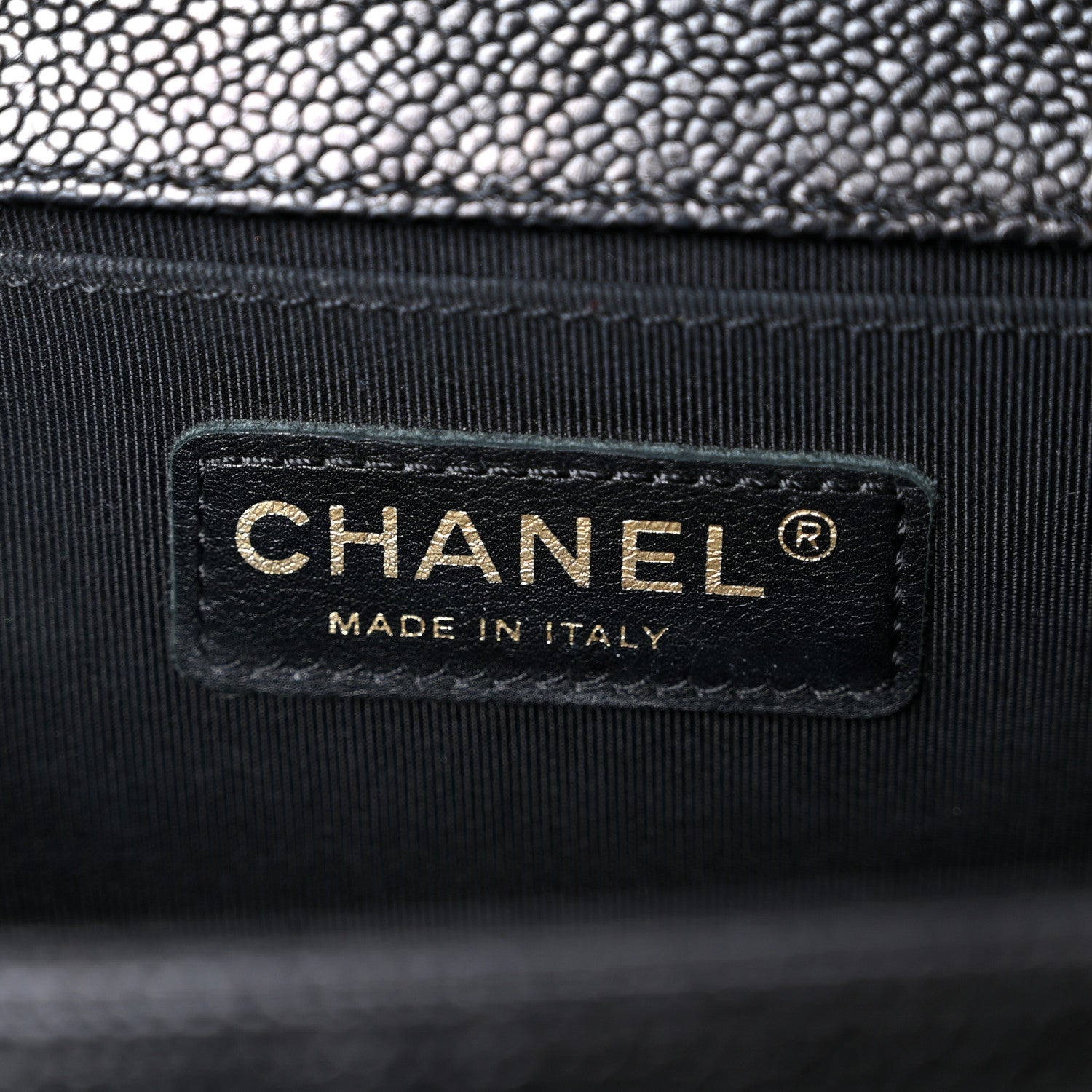 Chanel Caviar Quilted Medium Boy Flap Black 5 of 9
