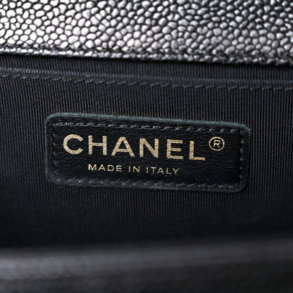 Chanel Caviar Quilted Medium Boy Flap Black 5 of 9