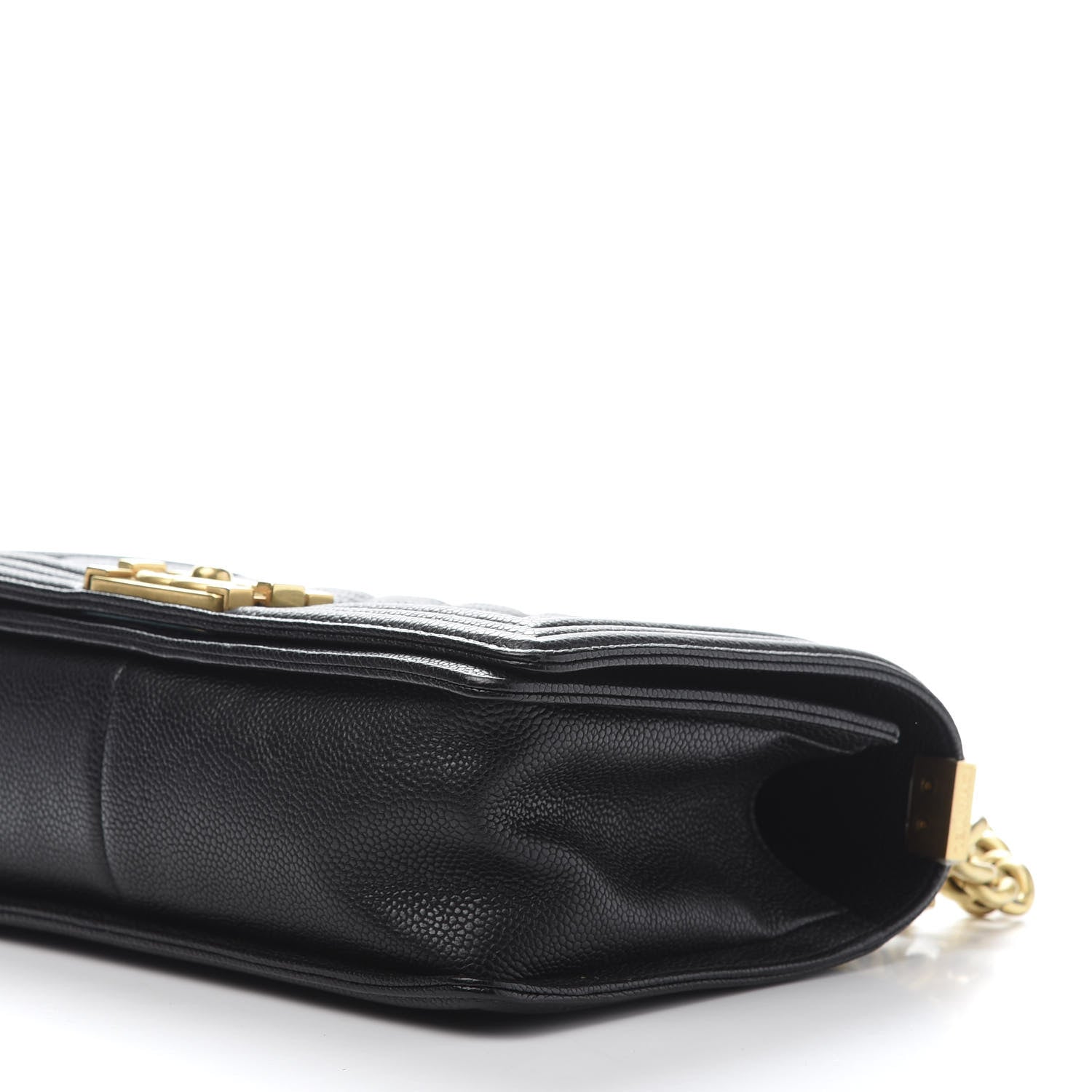 Chanel Caviar Quilted Medium Boy Flap Black 9 of 11