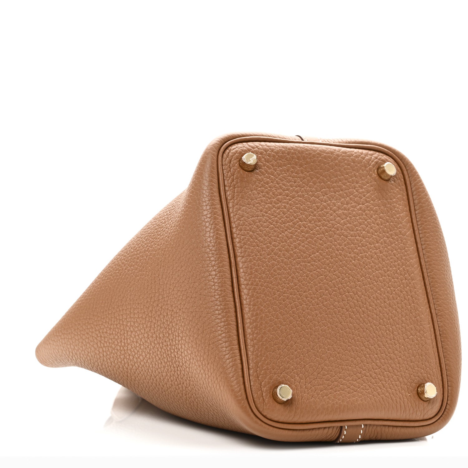 Hermes Taurillon Clemence Picotin Lock 18 PM Gold 9 of 11