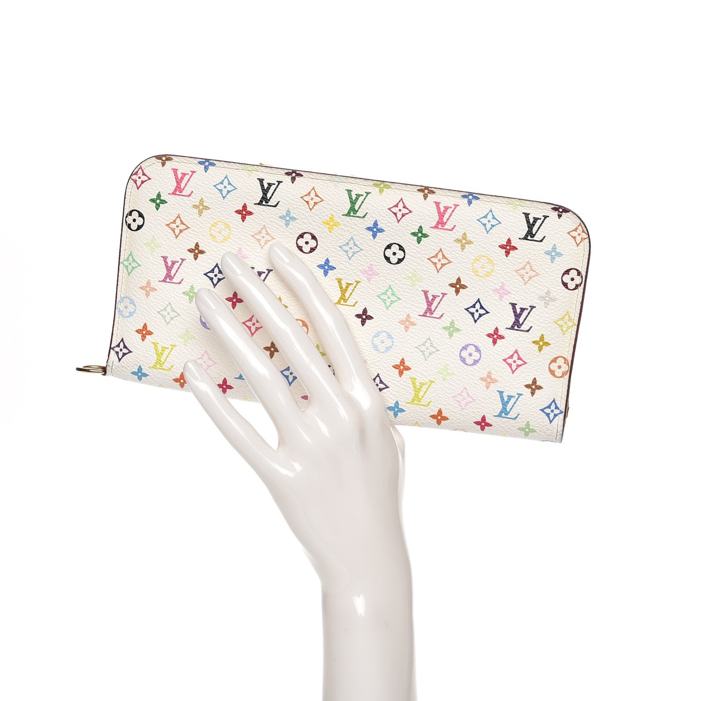 Monogram Multicolor Insolite Wallet White Citron
