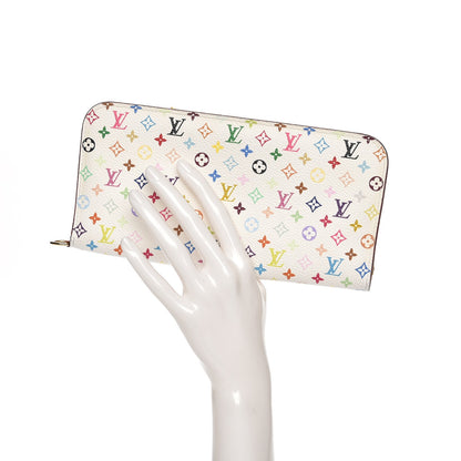 Louis Vuitton Monogram Multicolor Insolite Wallet White Citron 2 of 9