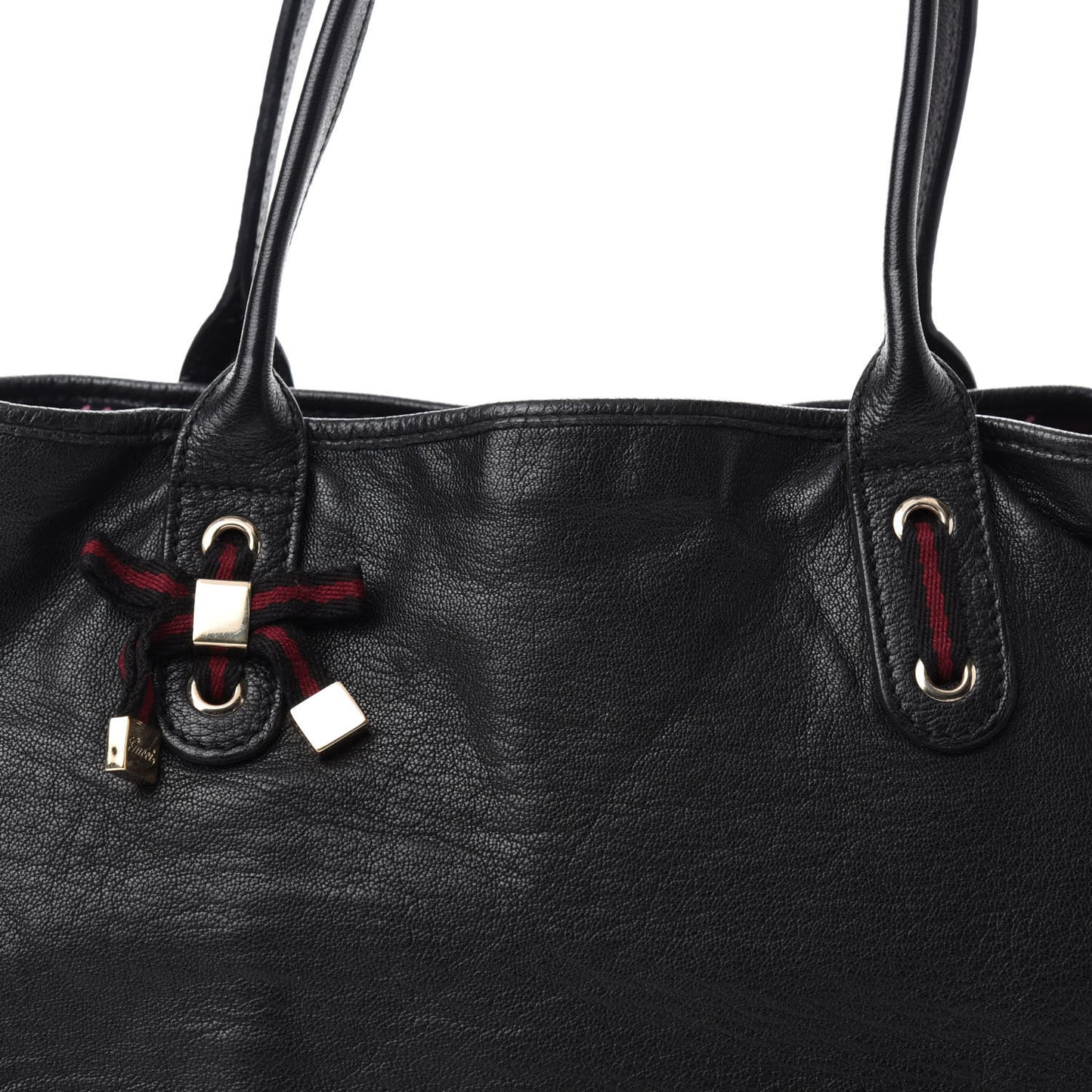 Calfskin Medium Princy Tote Black