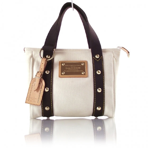 Cabas Antigua PM White