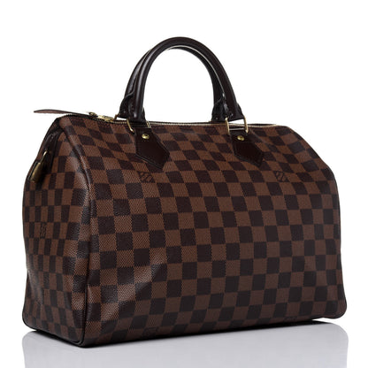 Louis Vuitton Damier Ebene Speedy 30 3 of 13