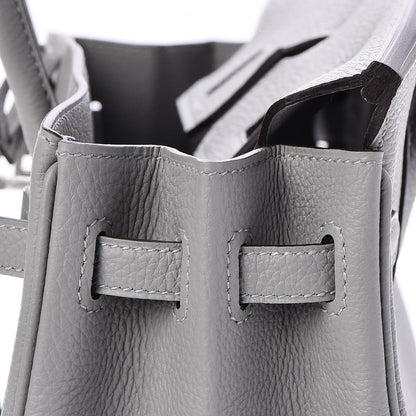 Hermes Togo Birkin 25 Gris Mouette 31 of 35
