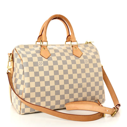 Louis Vuitton Damier Azur Speedy Bandouliere 30 3 of 17