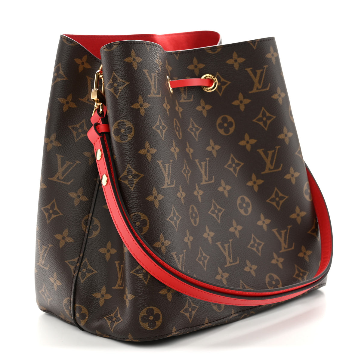 Louis Vuitton Monogram Neonoe MM Coquelicot 3 of 10