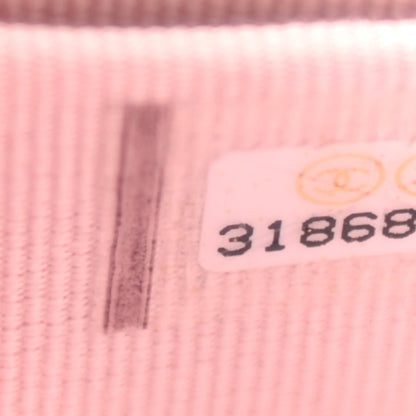 Chanel Lambskin Quilted Top Handle Clutch With Chain Light Pink 7 of 10