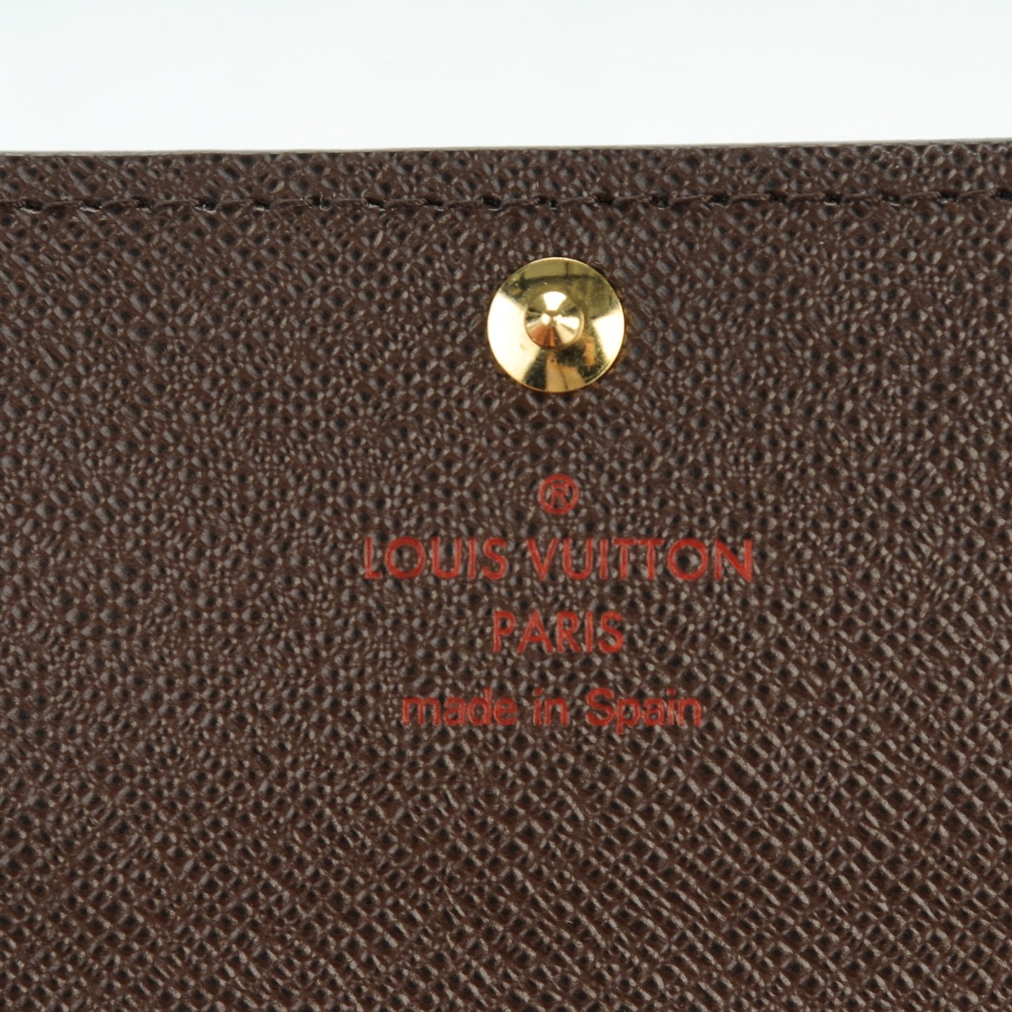 Damier Ebene Anais Wallet