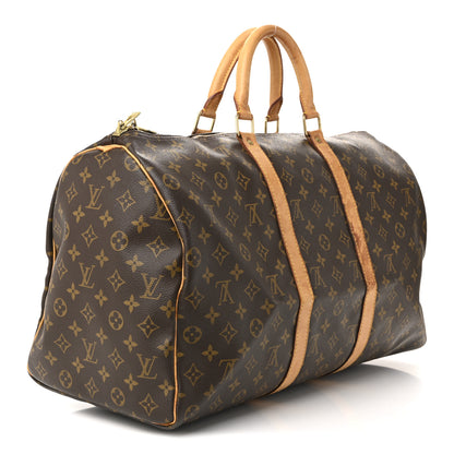 Louis Vuitton Monogram Keepall 50 3 of 15