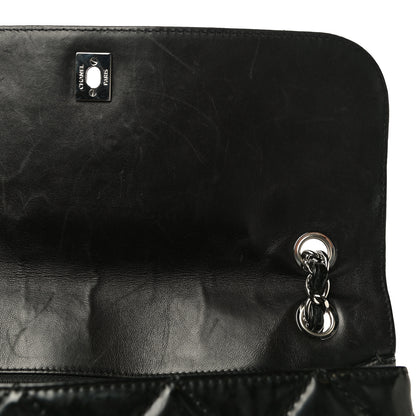 Chanel Vinyl Quilted In The Business Flap Bag Black 8 of 15