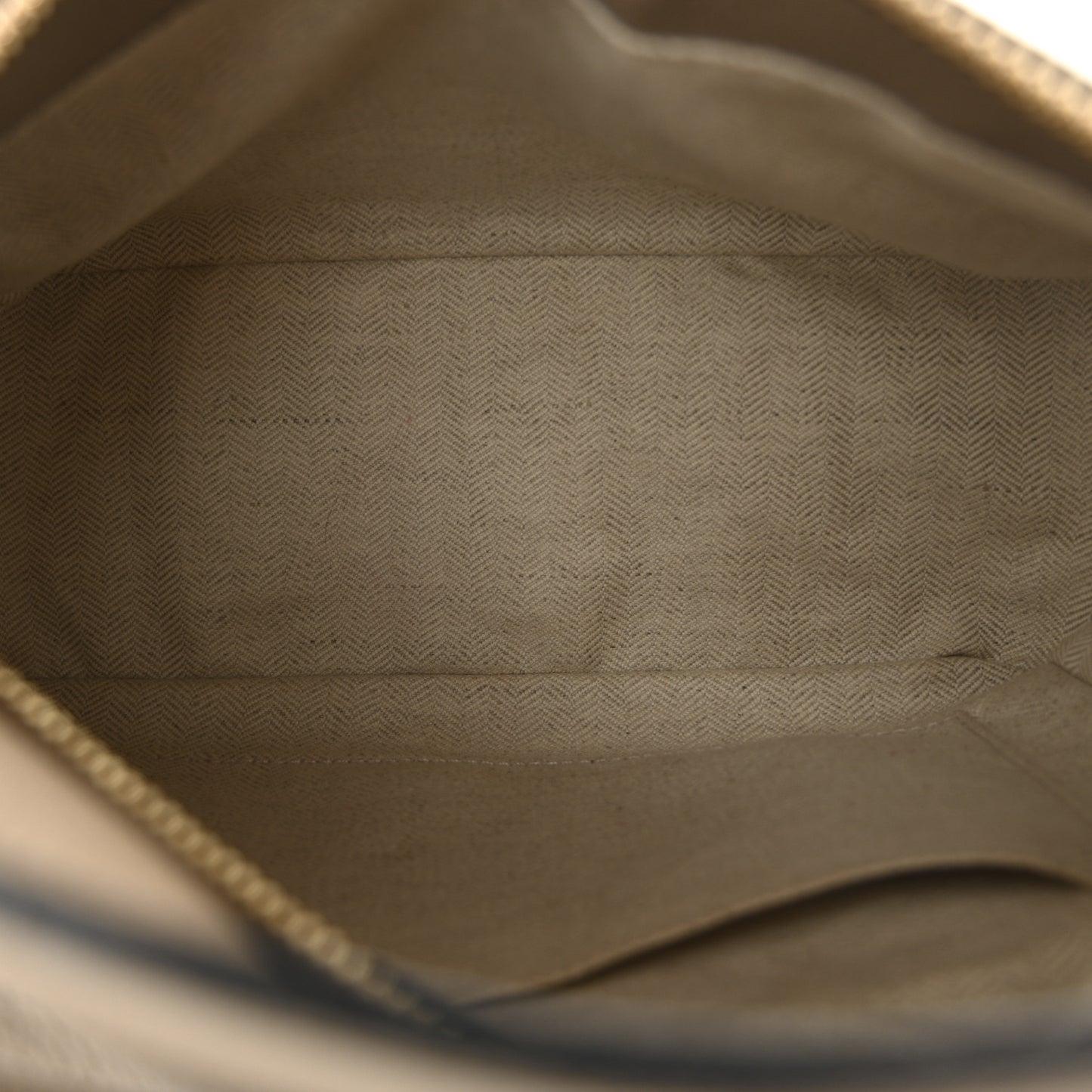 Grained Calfskin Small Puzzle Bag Sand