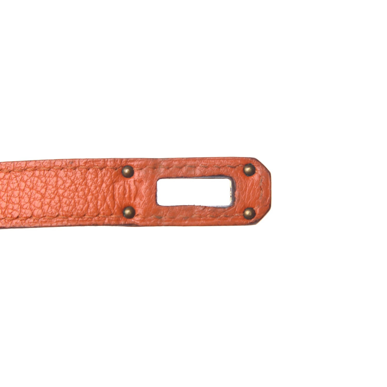 Hermes Chevre Mysore Kelly Longue Wallet Orange 7 of 22