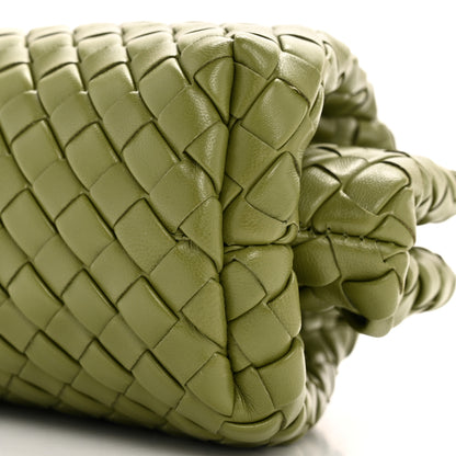 Bottega Veneta Nappa Intrecciato Small The Lauren 1980 Clutch With Chain Matcha 10 of 10
