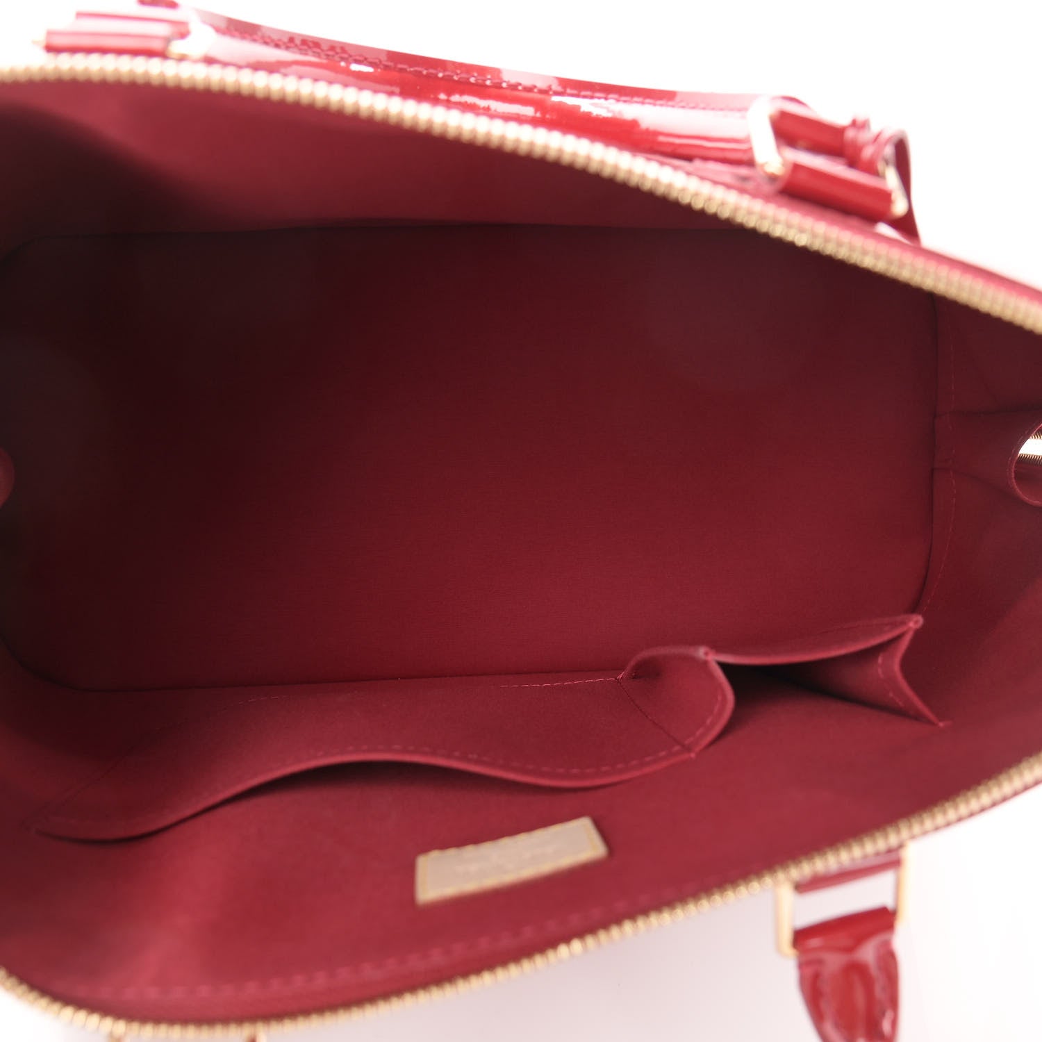 Louis Vuitton Vernis Alma MM Pomme D'Amour 5 of 10