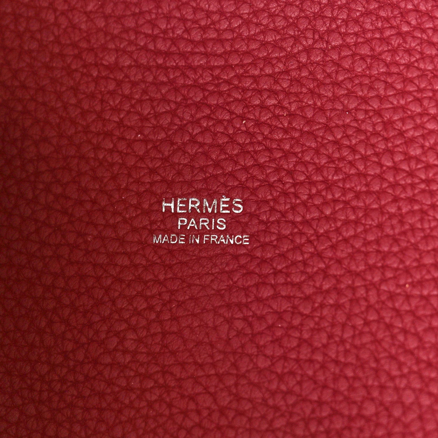 Hermes Taurillon Clemence Picotin Lock 18 PM Rubis 6 of 8