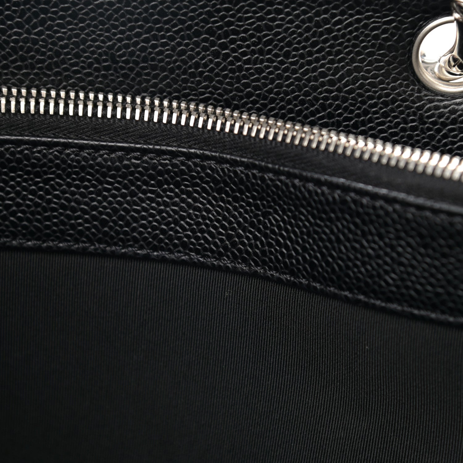 Chanel Caviar Quilted Grand Shopping Tote GST Black 11 of 11
