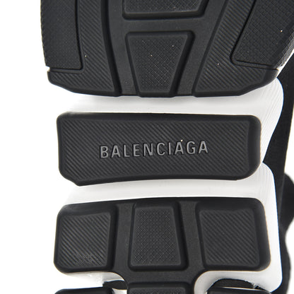 Balenciaga Technical 3D Recycled Knit Bi-Color Sole Mens Speed 2.0 Sneakers 39 Black White 7 of 11