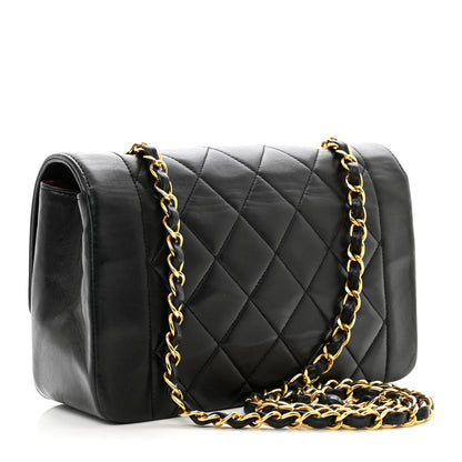 Chanel Lambskin Quilted Small Single Flap Black 3 of 10