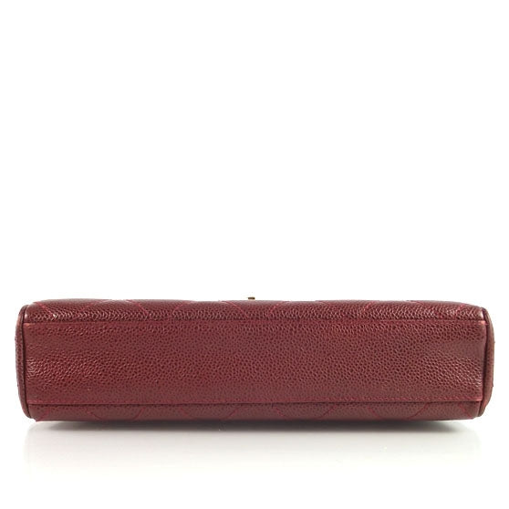 Chanel Caviar Quilted Flap Bag Red 5 of 10
