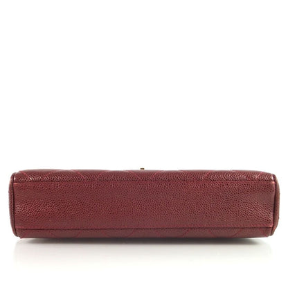 Chanel Caviar Quilted Flap Bag Red 5 of 10