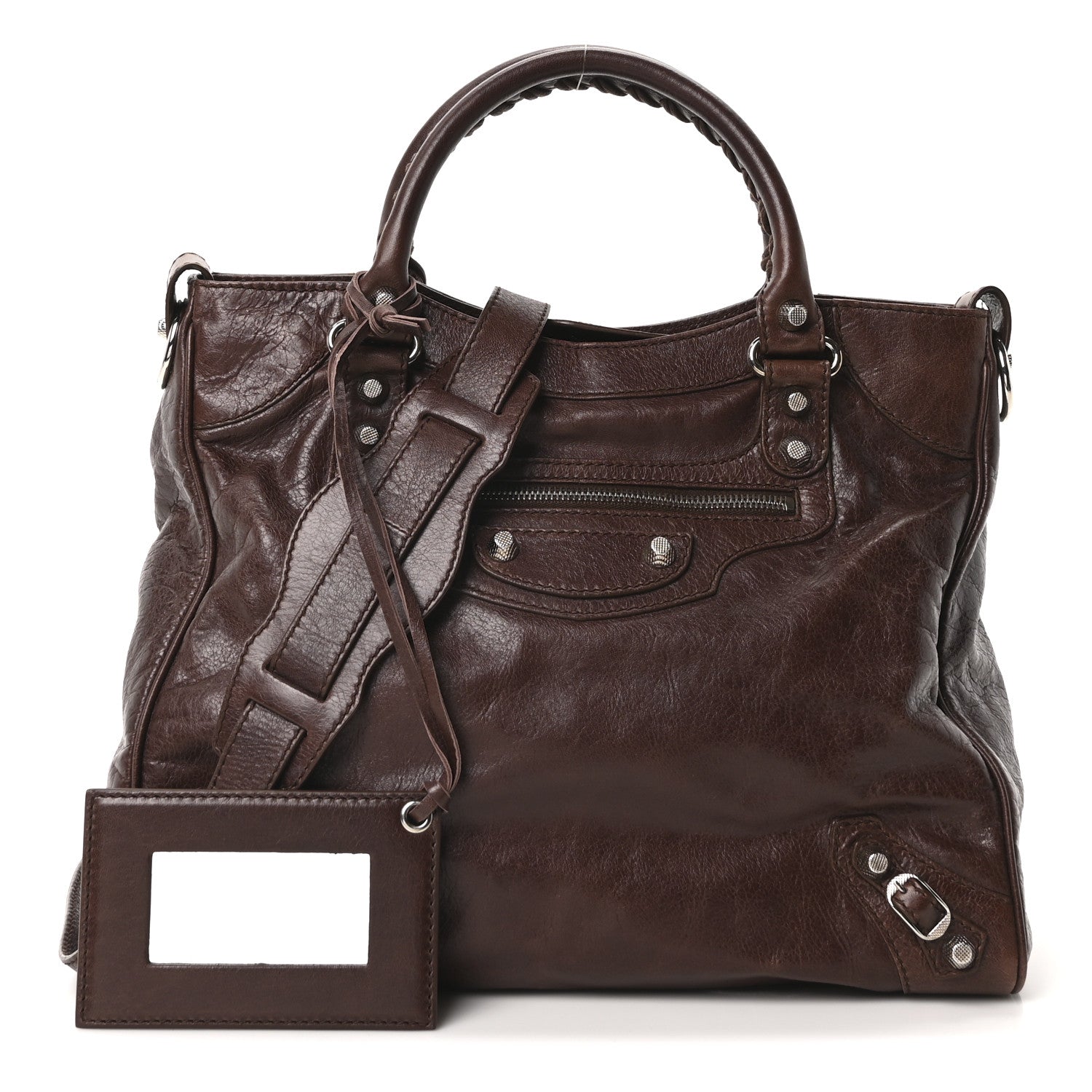 Balenciaga Agneau Giant 12 Silver Hardware Velo Cigare Fonce 3 of 11
