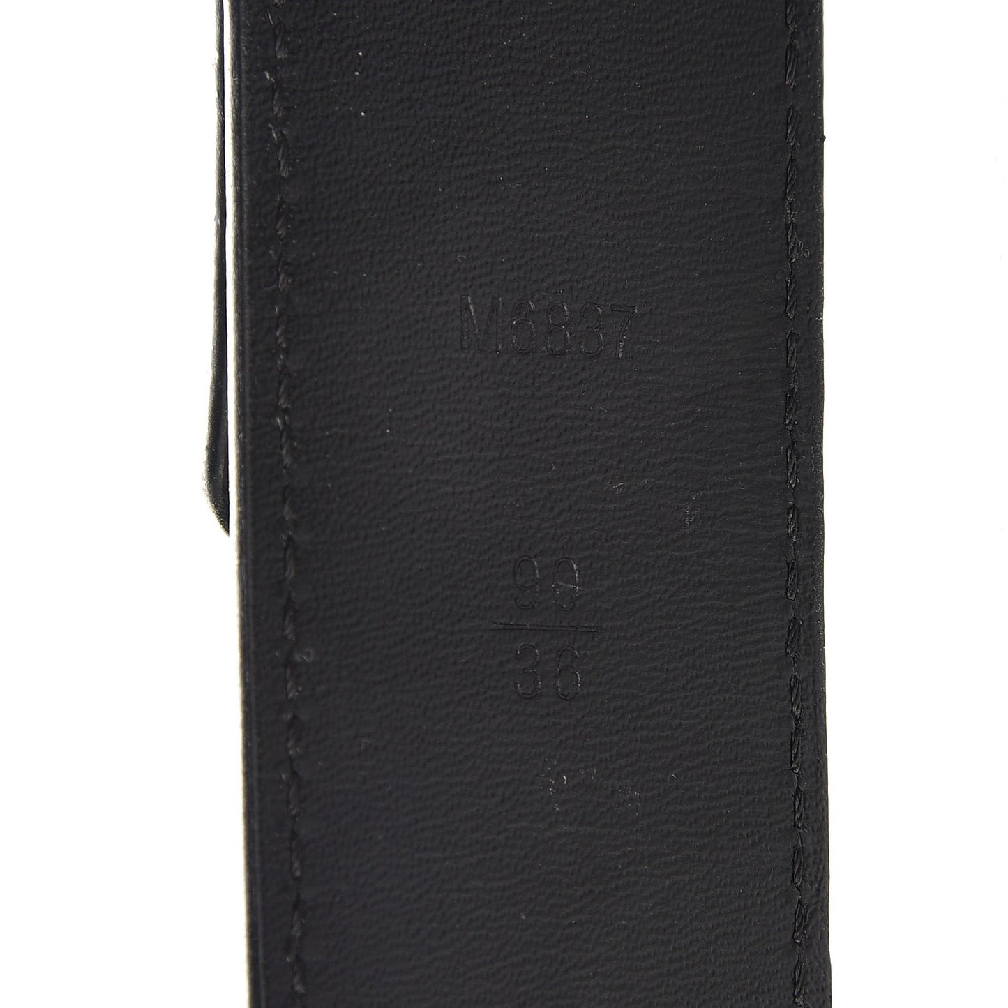 Damier Graphite Pouch Belt 90 36
