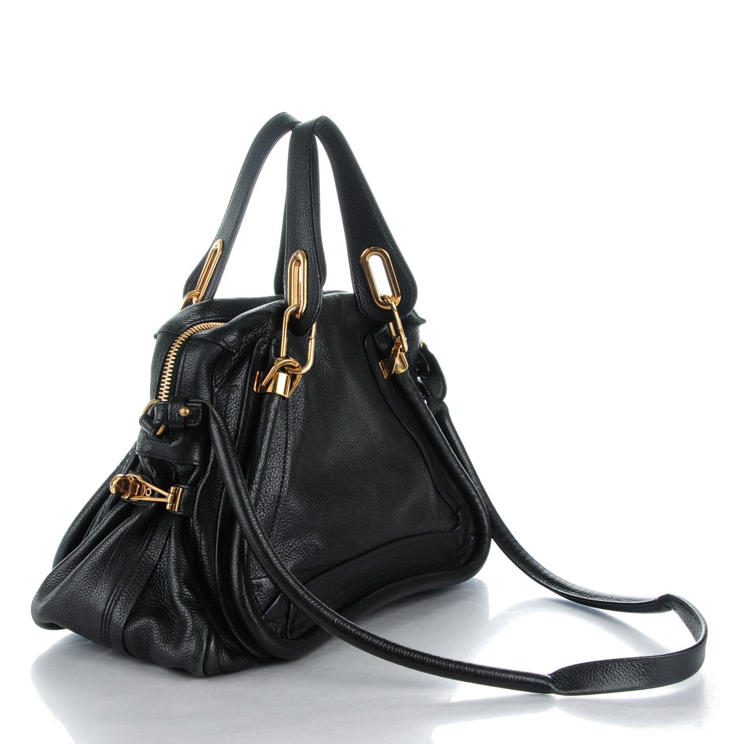 Chloe Calfskin Medium Paraty Black 3 of 8