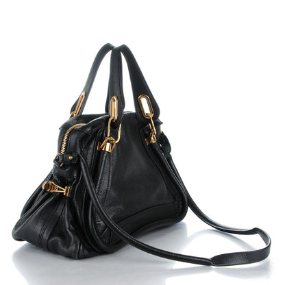 Chloe Calfskin Medium Paraty Black 3 of 8