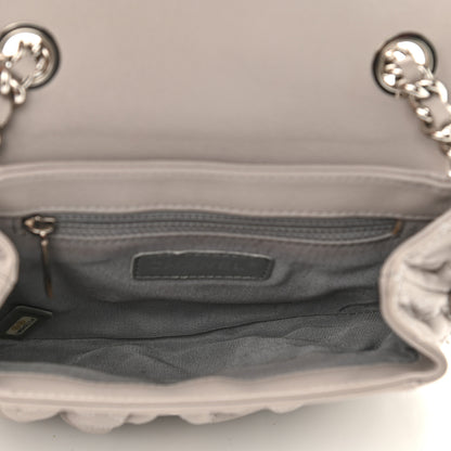 Chanel Washed Lambskin Quilted Mini Chain Around Flap Taupe 4 of 10