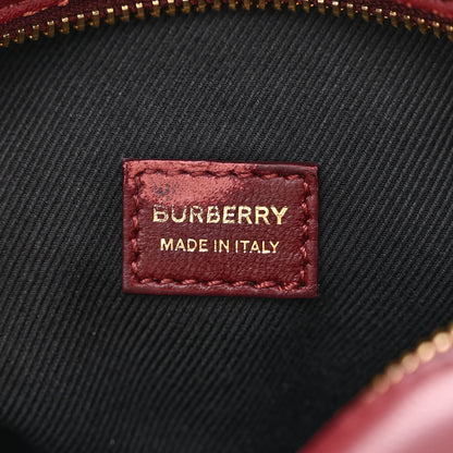 Burberry Lambskin Quilted Camera Bag Burgundy Red 6 of 10