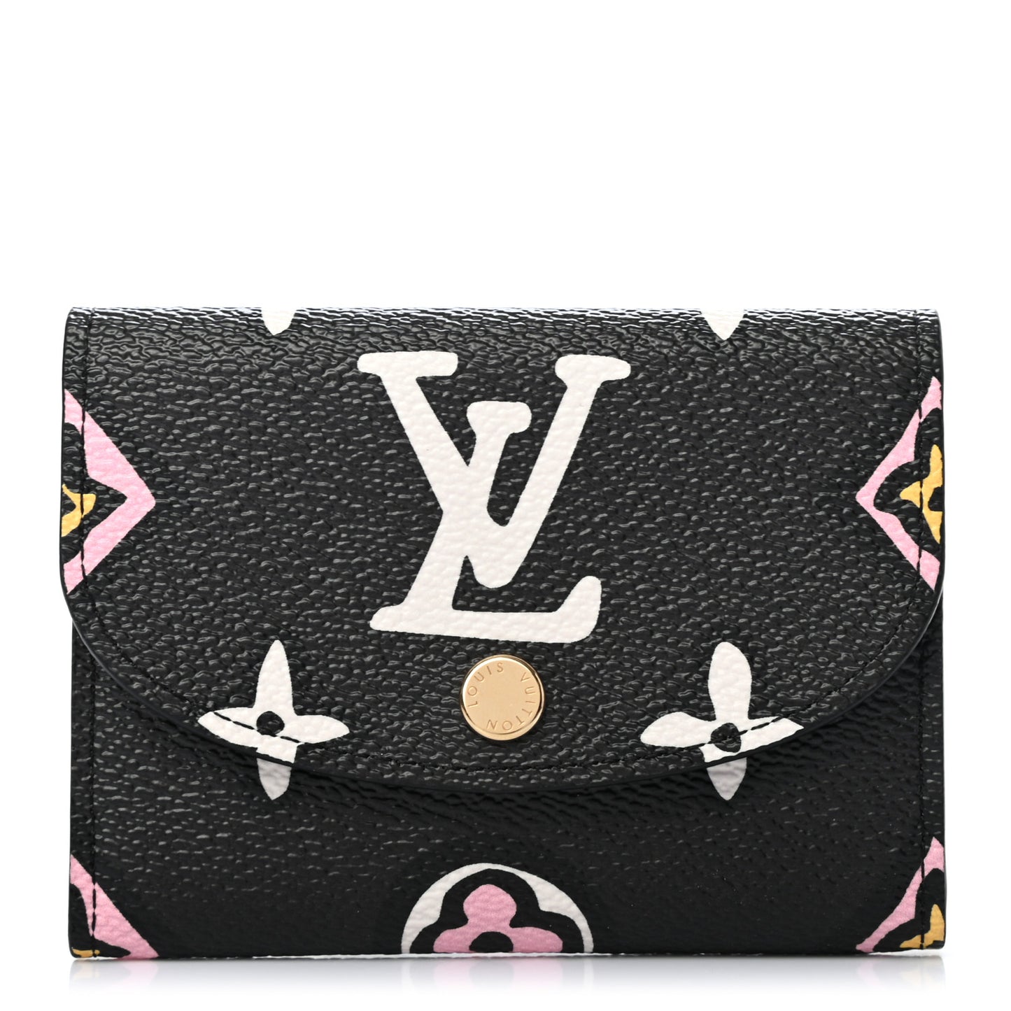 Monogram Giant Wild At Heart Rosalie Coin Purse Black
