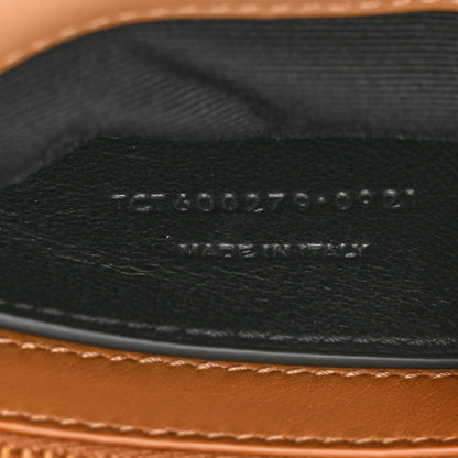 Saint Laurent Suede Matelasse Chevron Monogram Medium College Bag Cinnamon 7 of 11