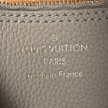 Louis Vuitton Reverse Mahina Carmel Hobo Gray 6 of 9