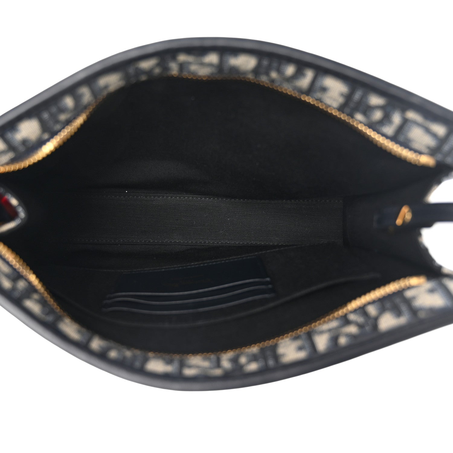 Christian Dior Oblique 30 Montaigne Pouch Blue 6 of 8