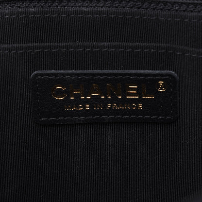 Chanel Calfskin Quilted Small Daily Chevron Flap Black 10 of 15