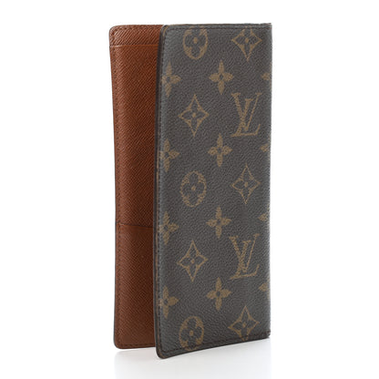 Louis Vuitton Monogram Porte Valeurs Checkbook Wallet 2 of 4
