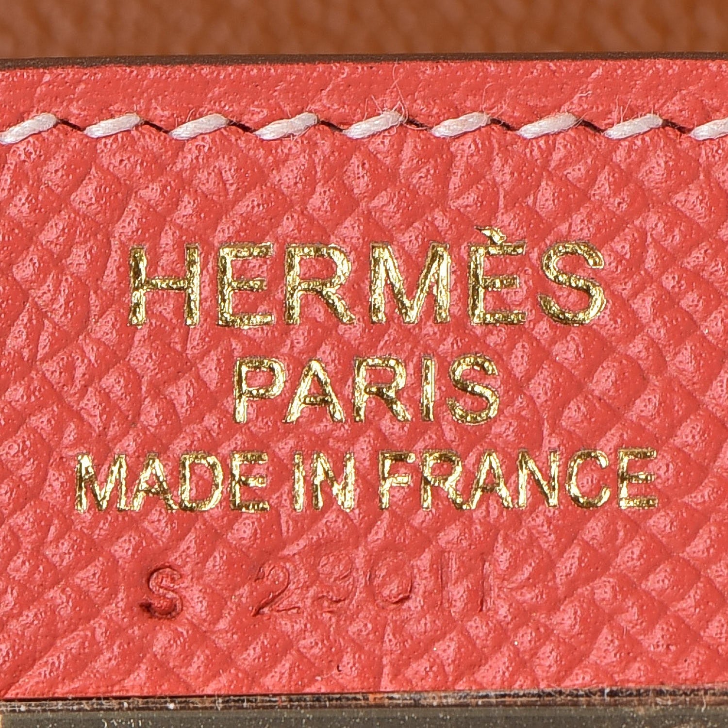 Hermes Epsom Verso Kelly Retourne 35 Rose Jaipur Gold 15 of 32