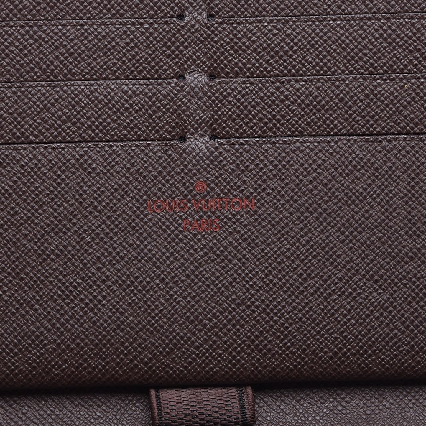 Damier Ebene Zippy Organizer Wallet