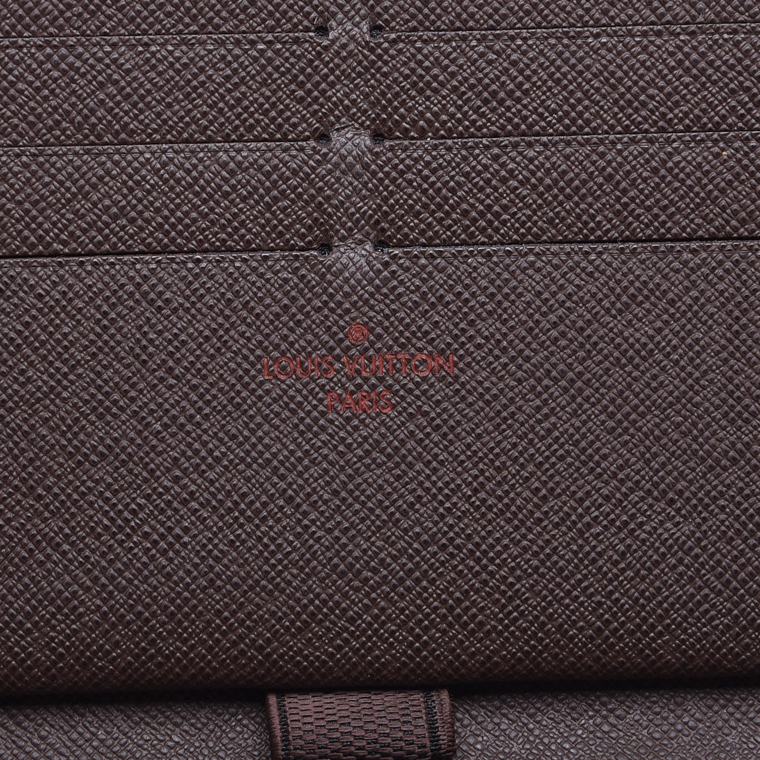 Louis Vuitton Damier Ebene Zippy Organizer Wallet 6 of 9