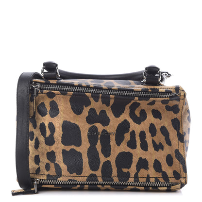 Givenchy Calfskin Leopard Print Small Pandora Multicolor 1 of 9