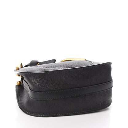 Chloe Grained Calfskin Nano Hayley Hobo Black 4 of 9