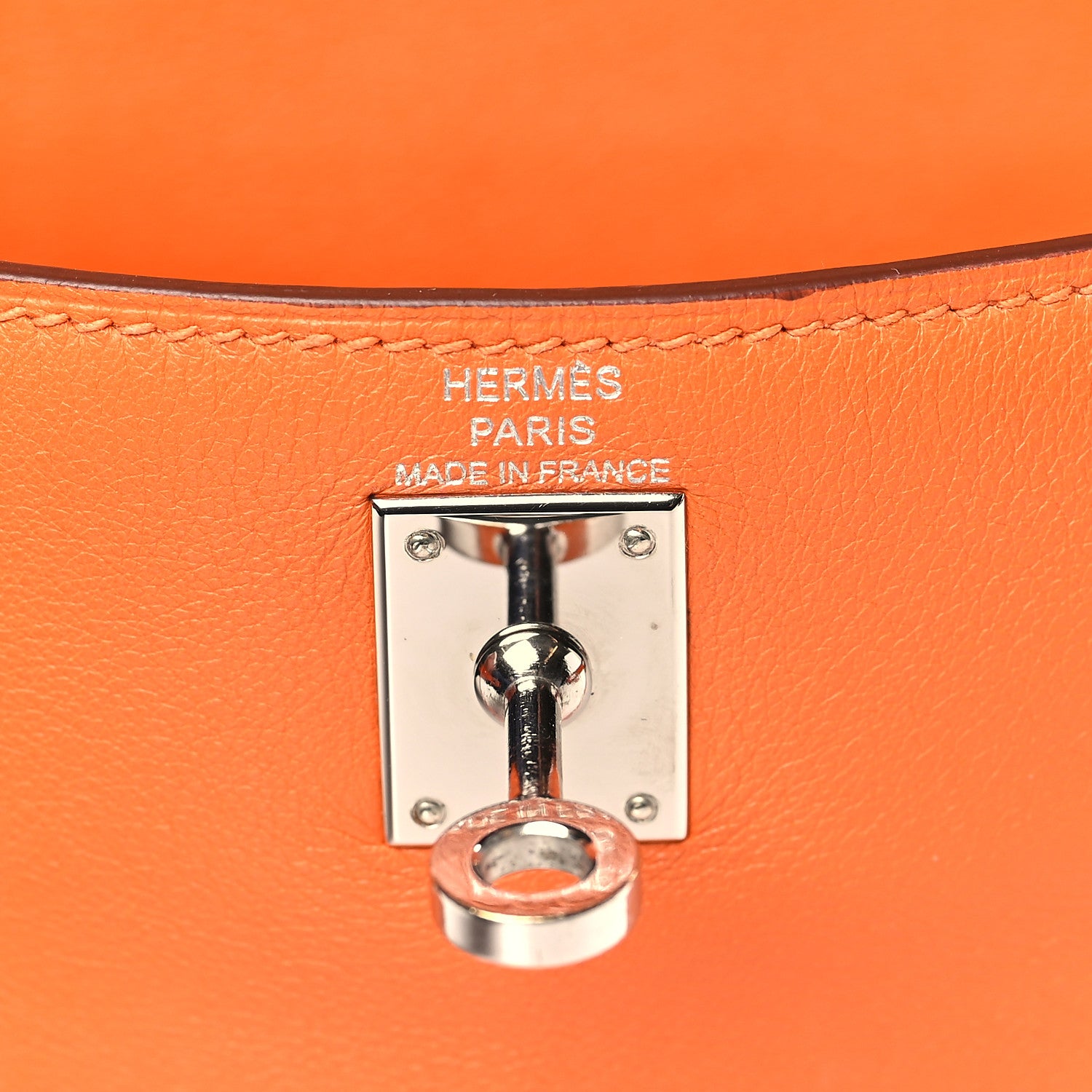 Hermes Swift Kelly Danse Belt Bag Orange 6 of 9